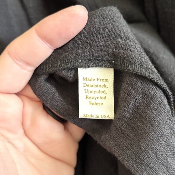 Christy Dawn The Elodie Dress in Black Wide Sleeves Back Tie Women’s Size Small - Picture 6 of 8